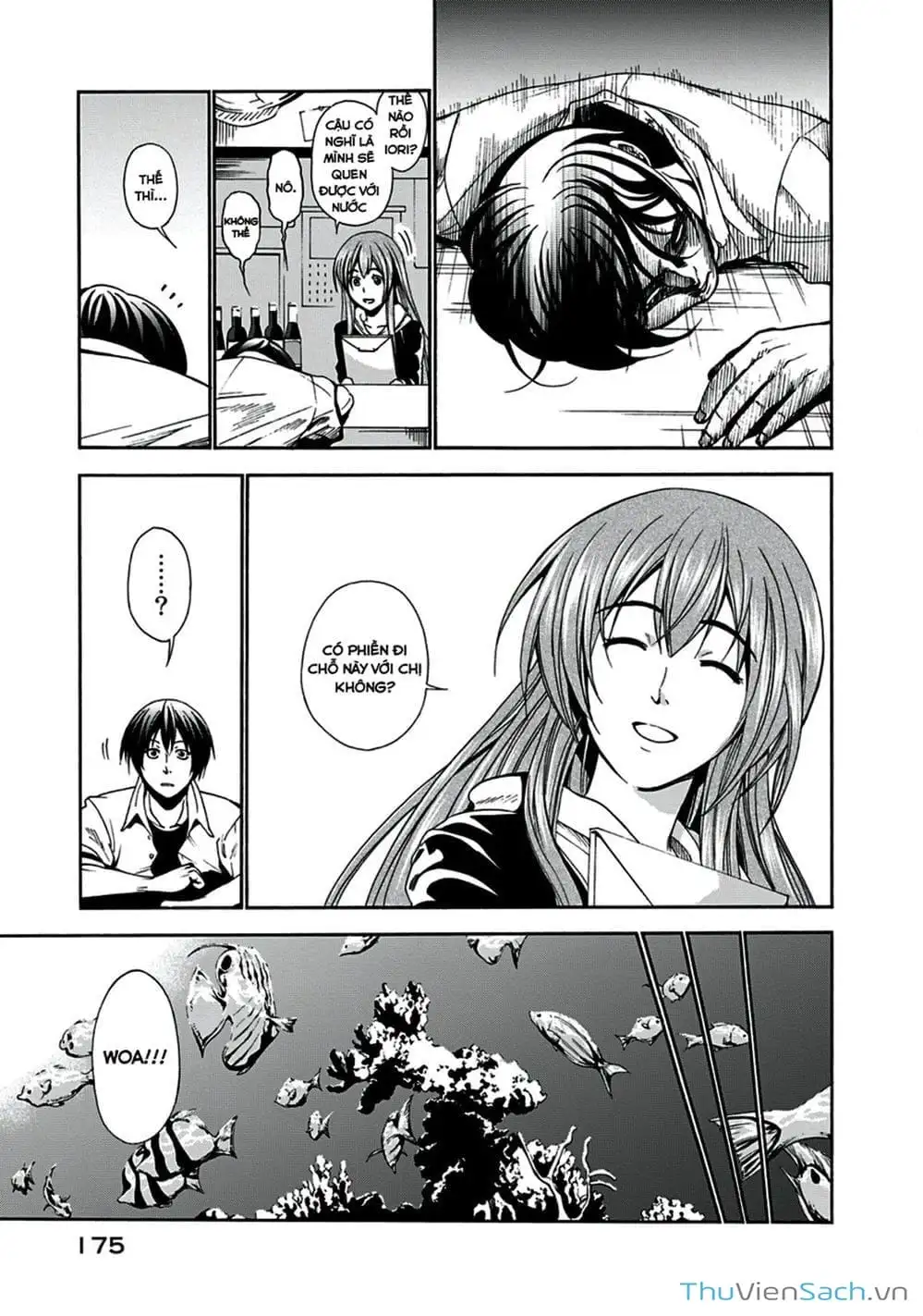 Truyện Tranh Cô Gái Thích Lặn - Grand Blue trang 3