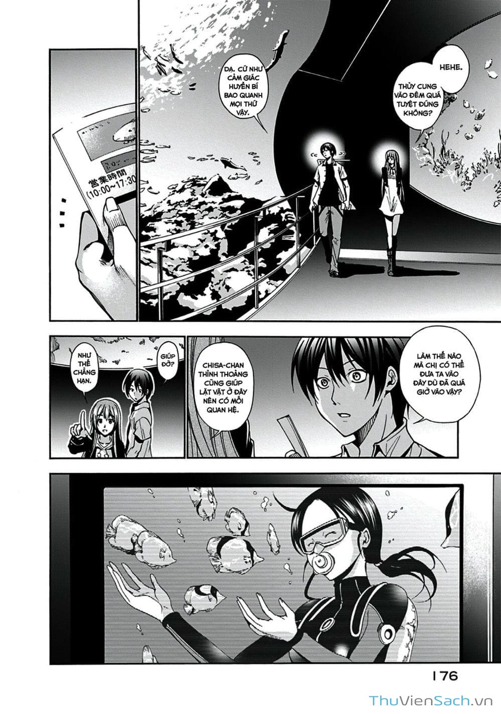 Truyện Tranh Cô Gái Thích Lặn - Grand Blue trang 3