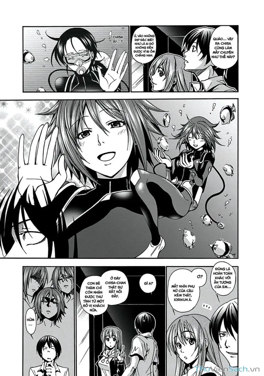 Truyện Tranh Cô Gái Thích Lặn - Grand Blue trang 3