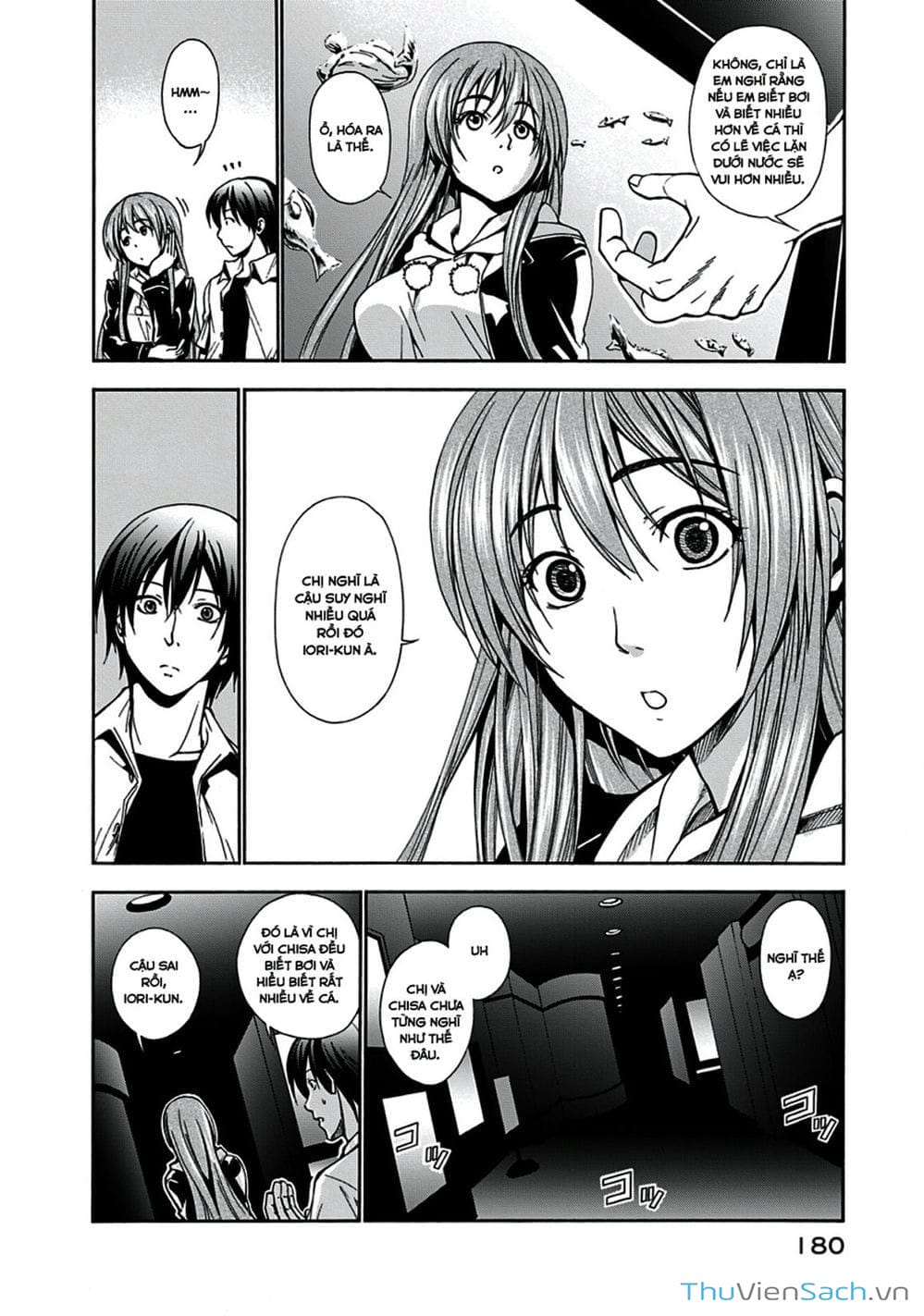 Truyện Tranh Cô Gái Thích Lặn - Grand Blue trang 3