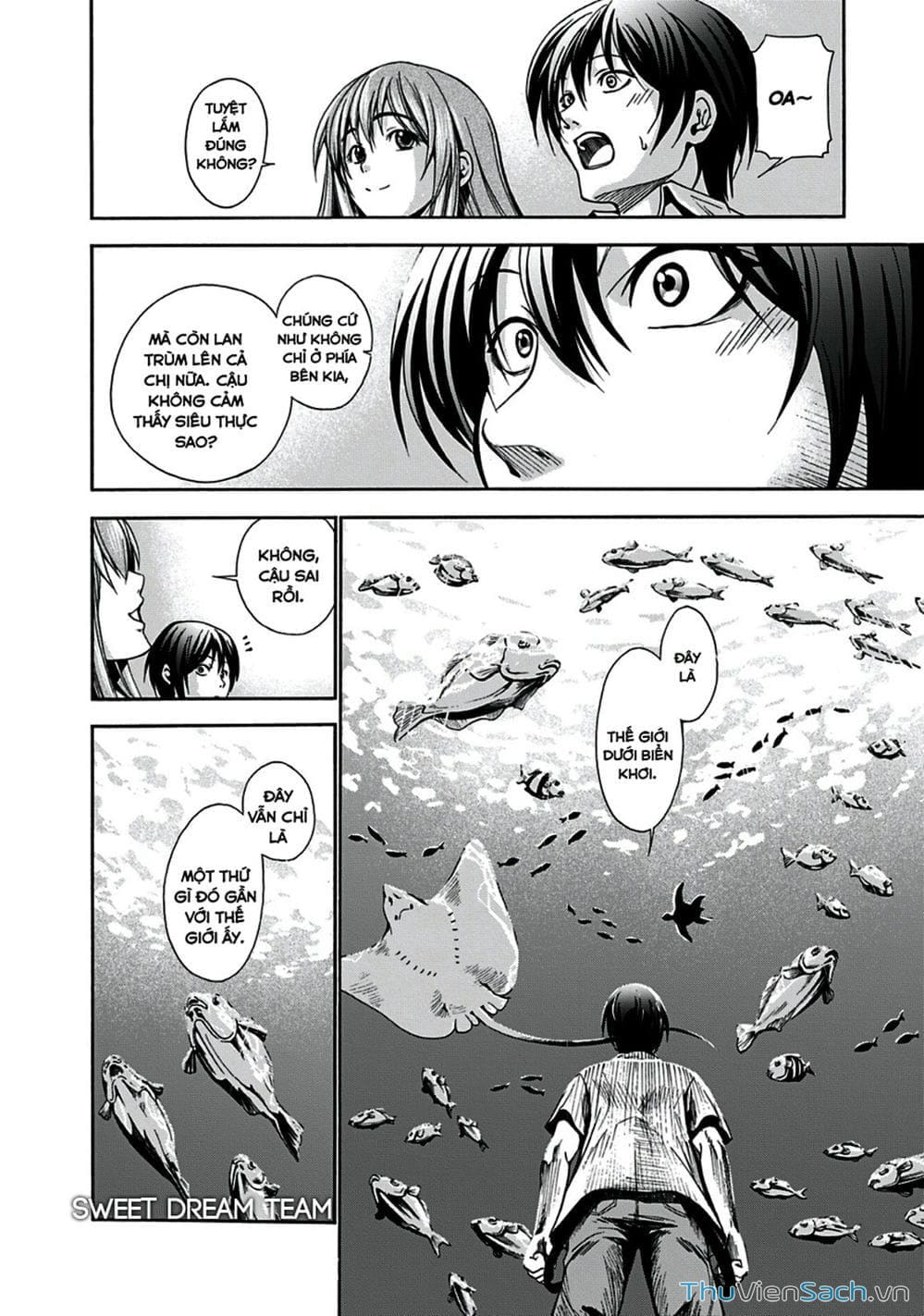Truyện Tranh Cô Gái Thích Lặn - Grand Blue trang 3