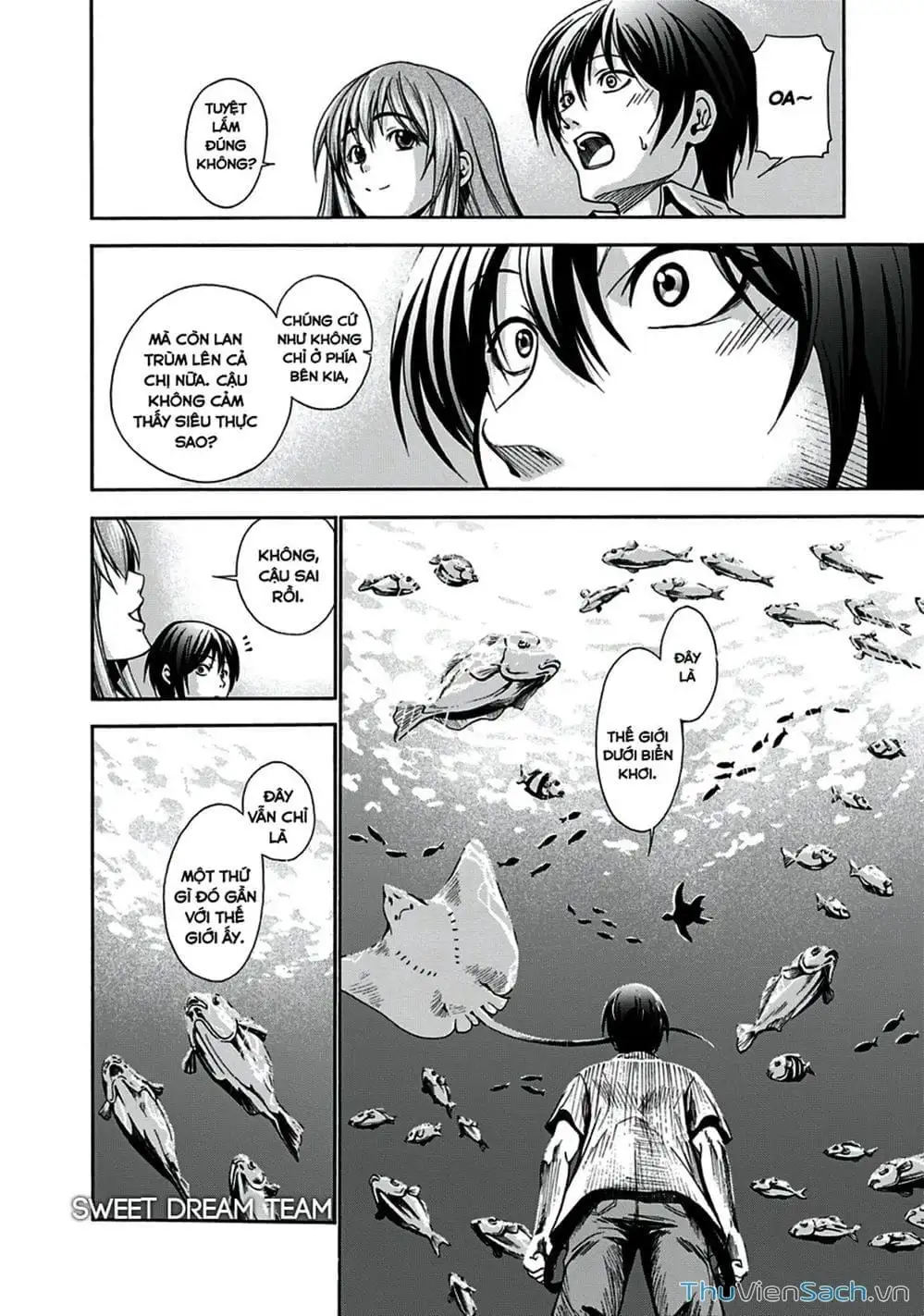 Truyện Tranh Cô Gái Thích Lặn - Grand Blue trang 3