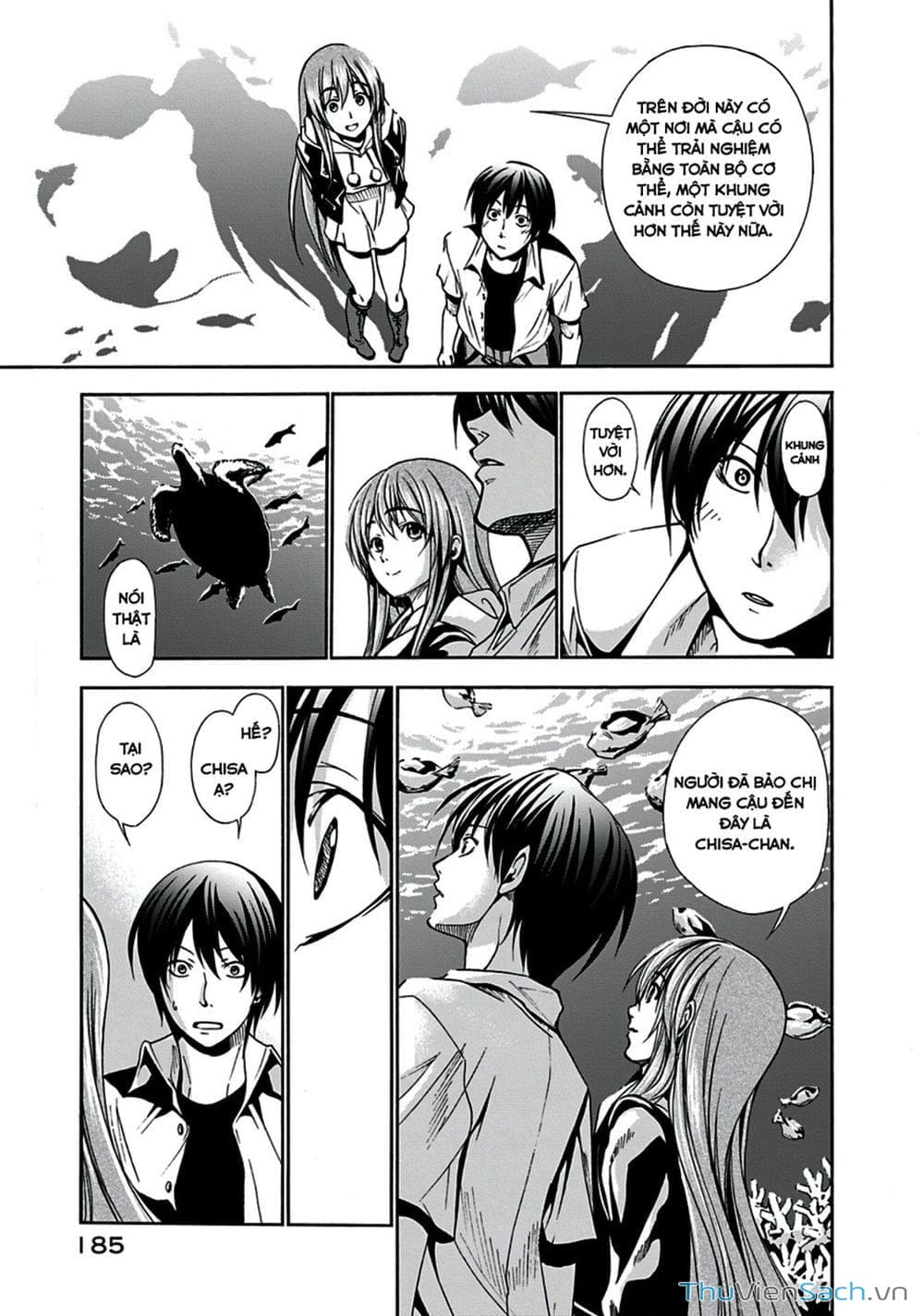 Truyện Tranh Cô Gái Thích Lặn - Grand Blue trang 3