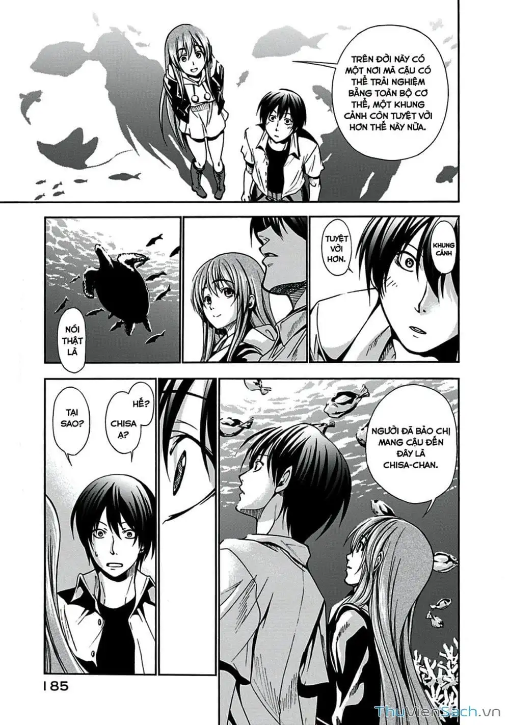 Truyện Tranh Cô Gái Thích Lặn - Grand Blue trang 3