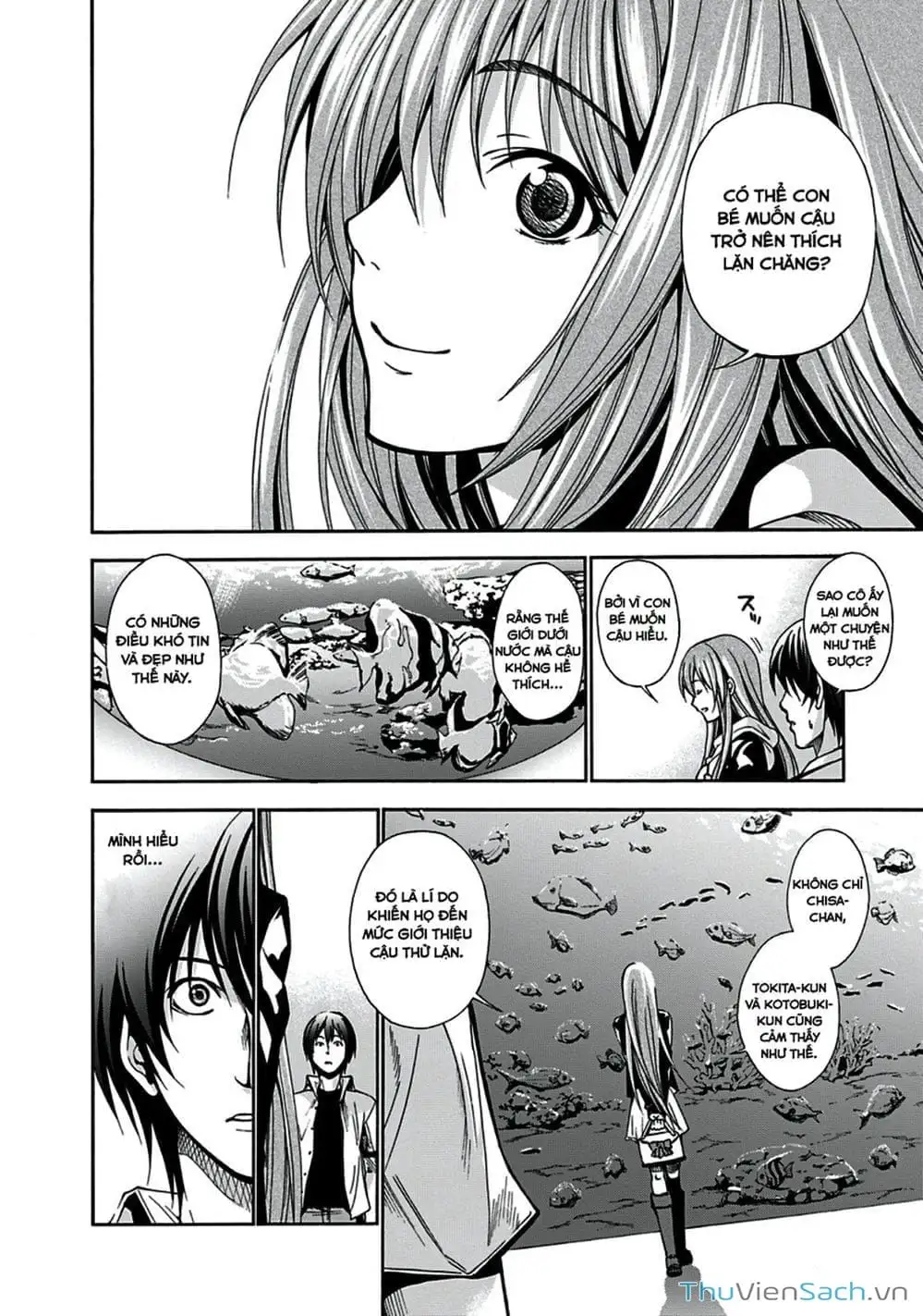 Truyện Tranh Cô Gái Thích Lặn - Grand Blue trang 3
