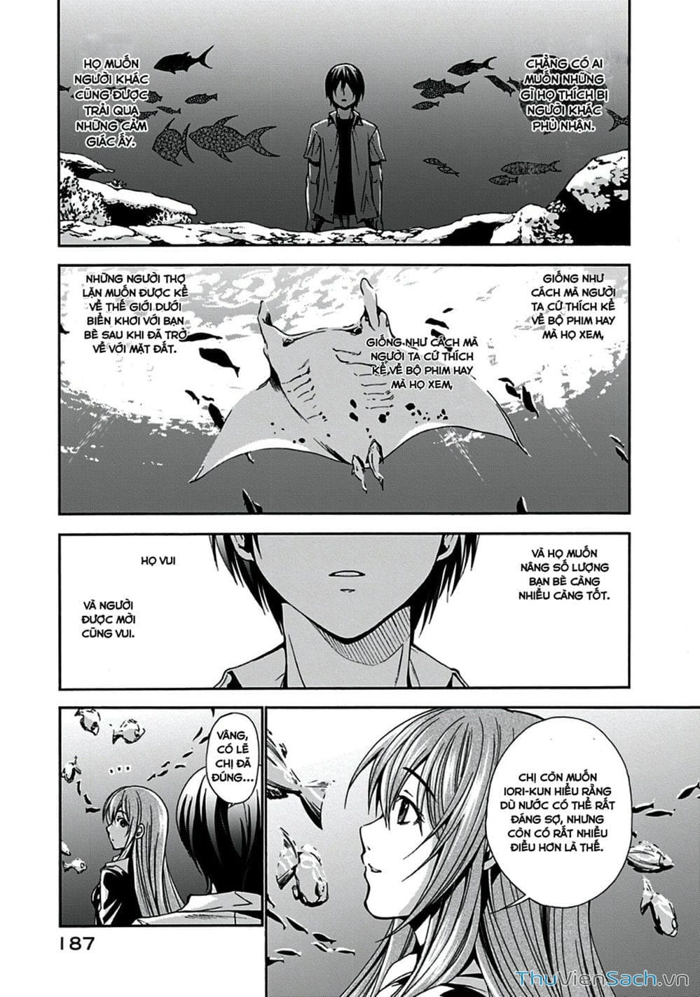 Truyện Tranh Cô Gái Thích Lặn - Grand Blue trang 3