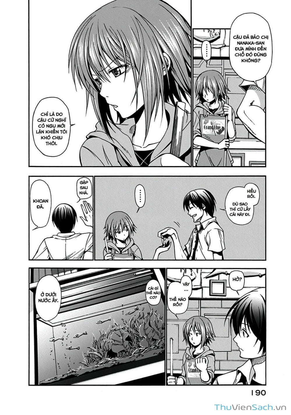 Truyện Tranh Cô Gái Thích Lặn - Grand Blue trang 3