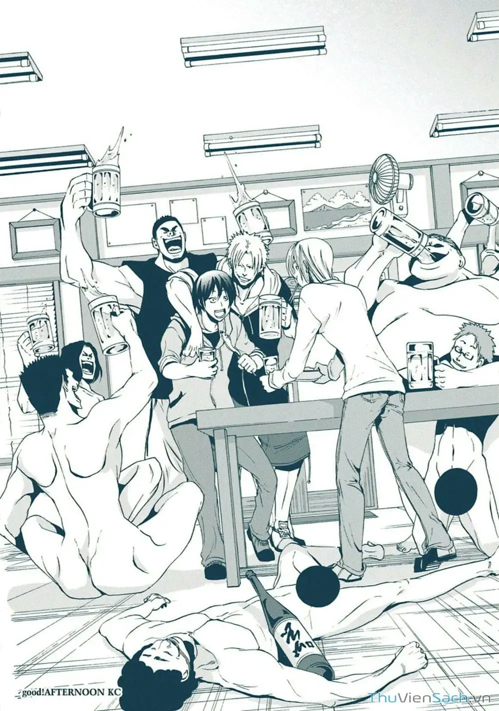 Truyện Tranh Cô Gái Thích Lặn - Grand Blue trang 3