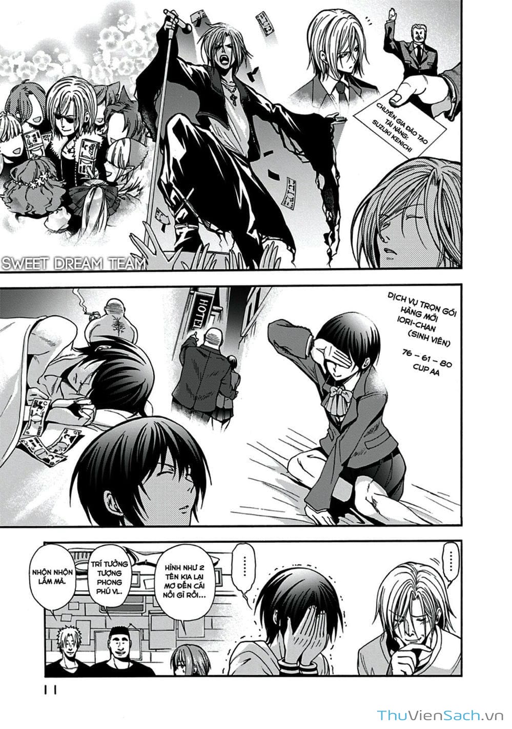 Truyện Tranh Cô Gái Thích Lặn - Grand Blue trang 3