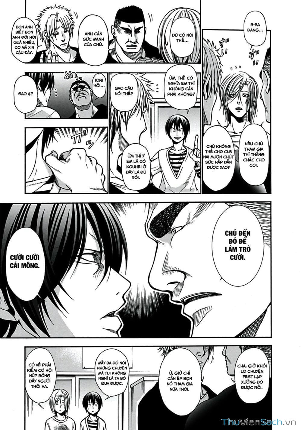 Truyện Tranh Cô Gái Thích Lặn - Grand Blue trang 3