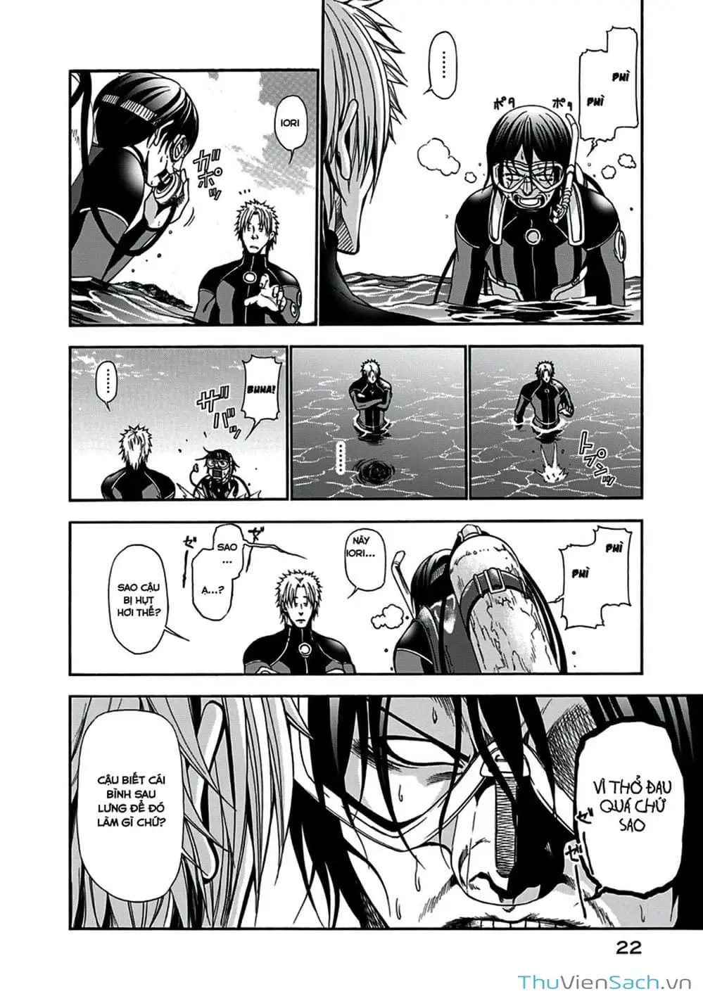 Truyện Tranh Cô Gái Thích Lặn - Grand Blue trang 3