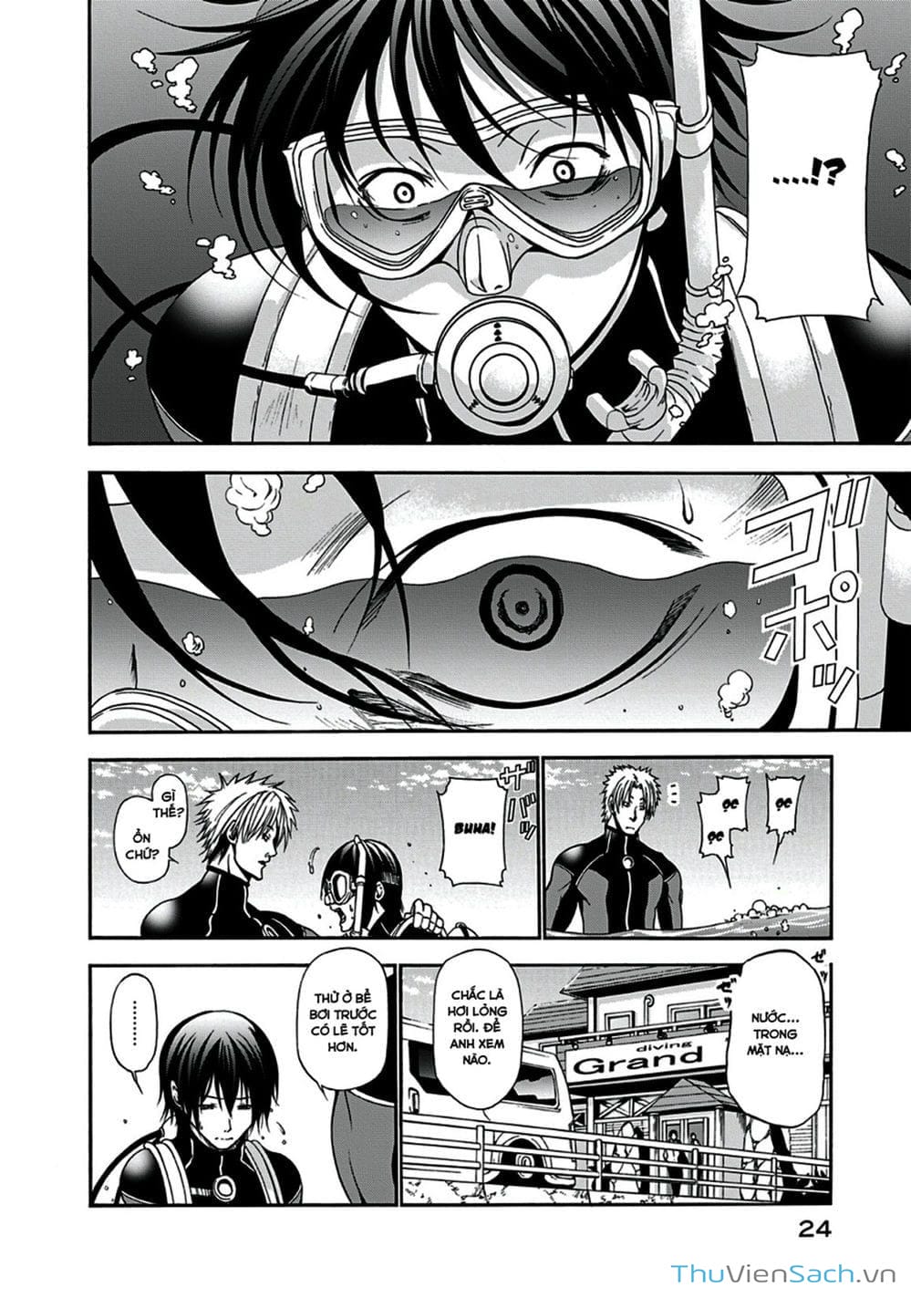 Truyện Tranh Cô Gái Thích Lặn - Grand Blue trang 3