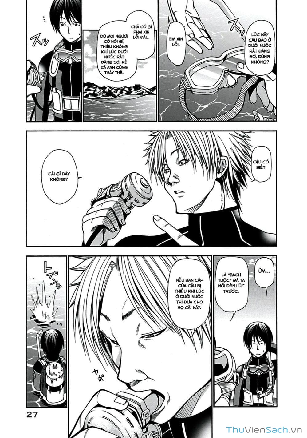 Truyện Tranh Cô Gái Thích Lặn - Grand Blue trang 3
