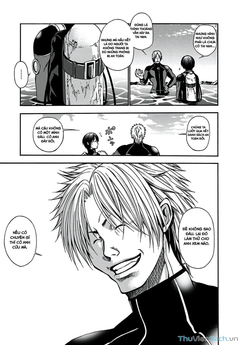 Truyện Tranh Cô Gái Thích Lặn - Grand Blue trang 3