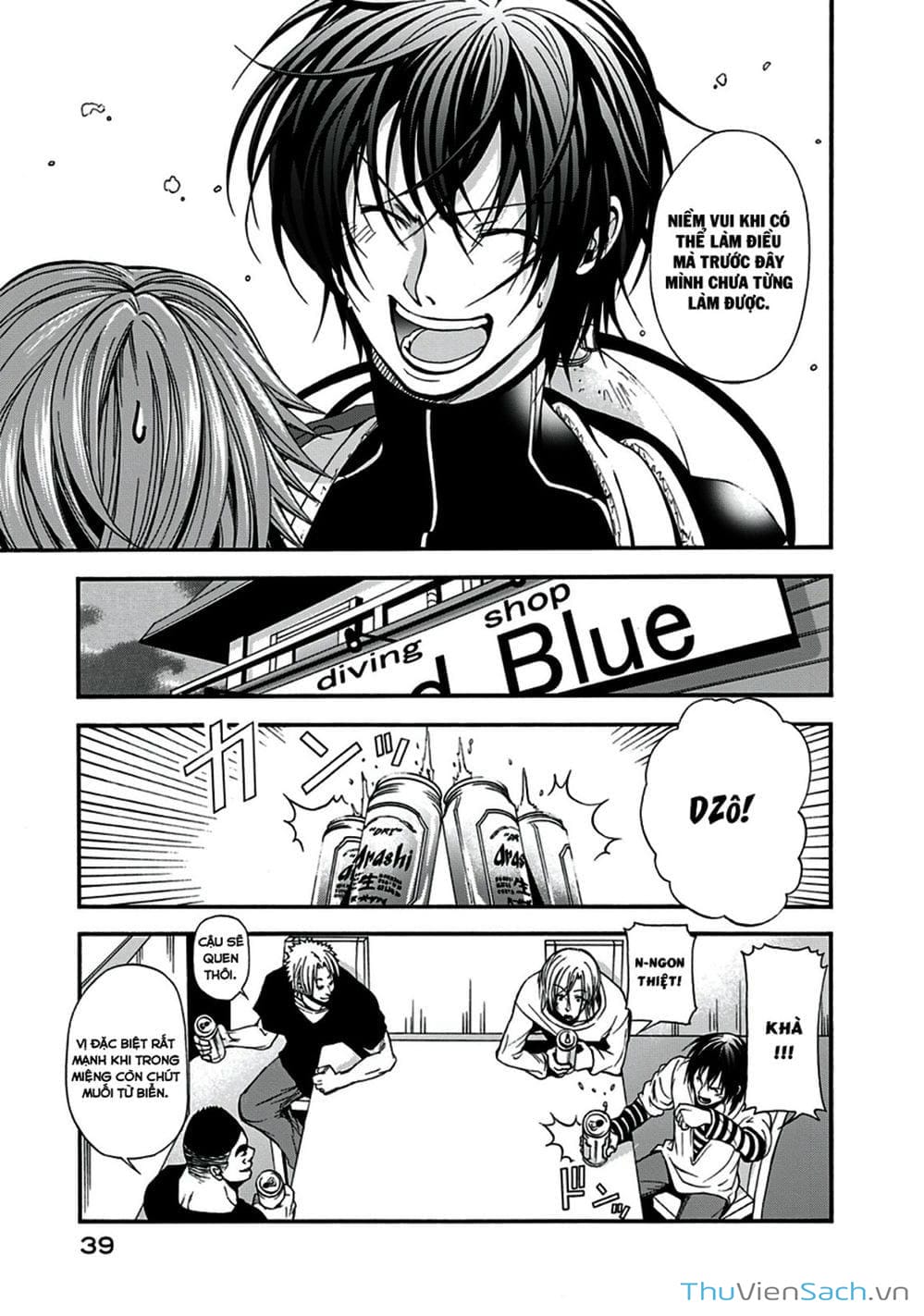 Truyện Tranh Cô Gái Thích Lặn - Grand Blue trang 3