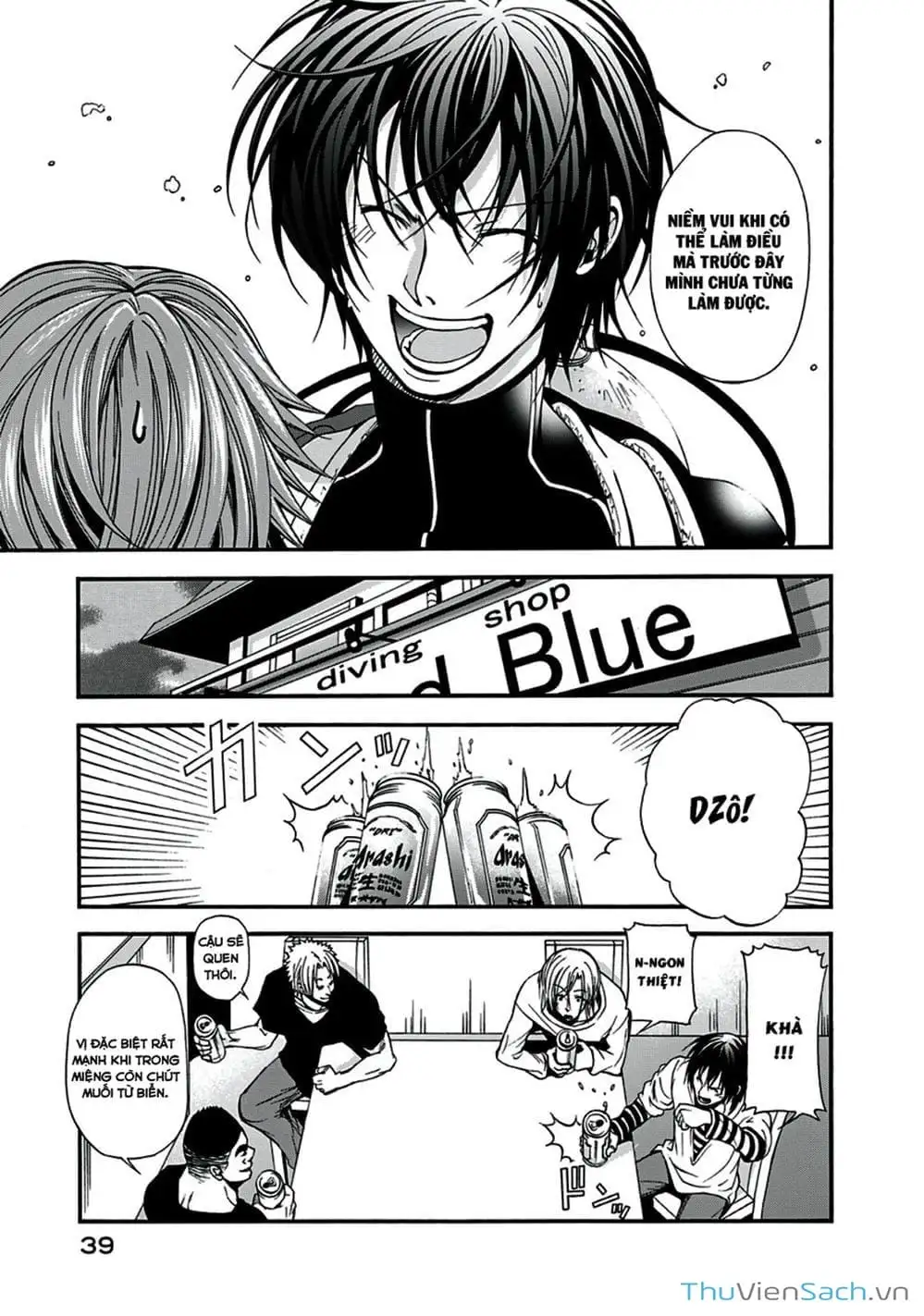 Truyện Tranh Cô Gái Thích Lặn - Grand Blue trang 3