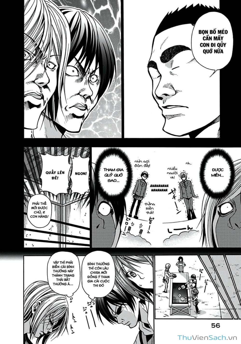 Truyện Tranh Cô Gái Thích Lặn - Grand Blue trang 3