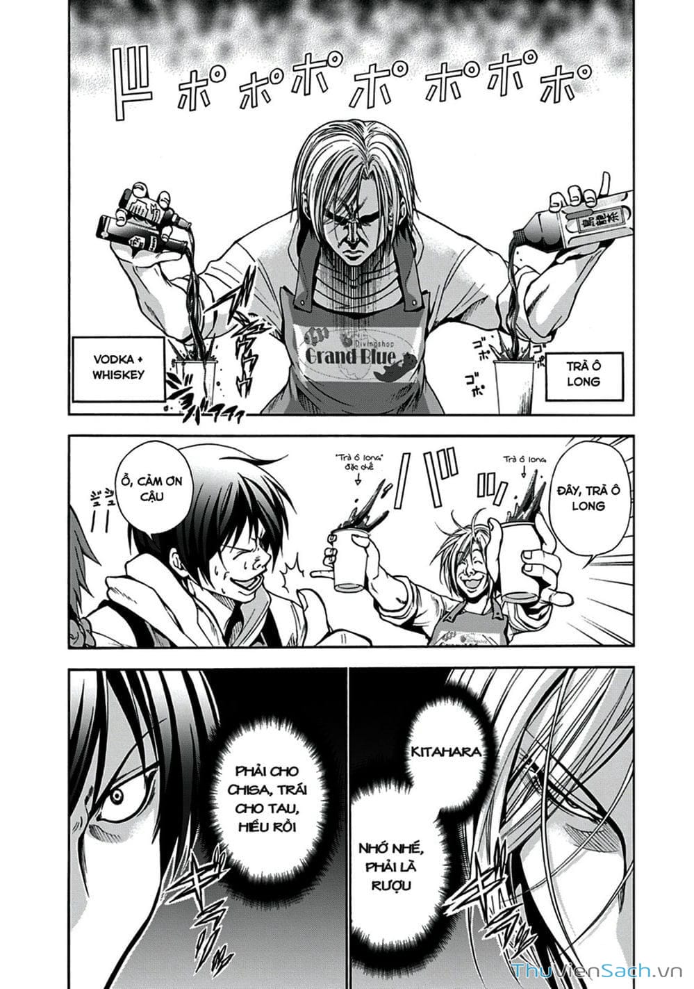 Truyện Tranh Cô Gái Thích Lặn - Grand Blue trang 3