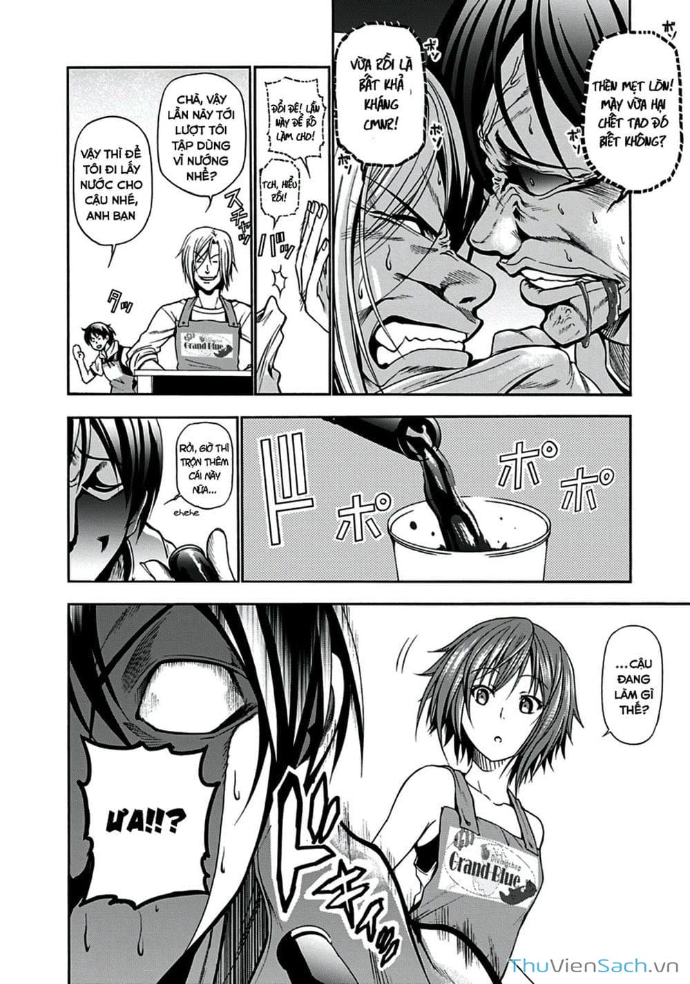 Truyện Tranh Cô Gái Thích Lặn - Grand Blue trang 3