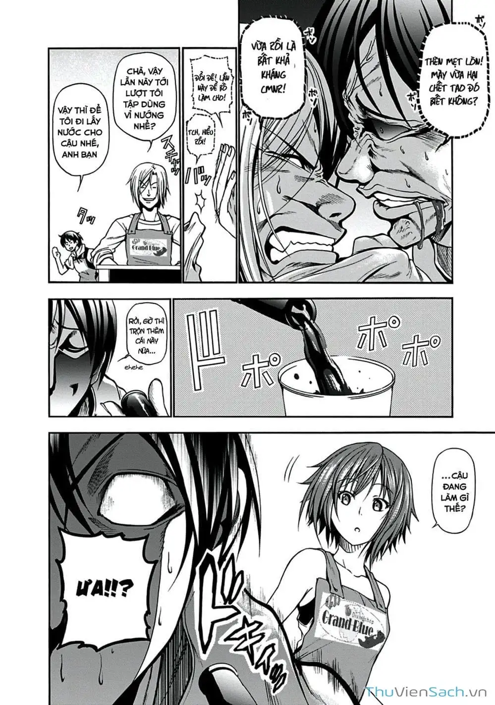 Truyện Tranh Cô Gái Thích Lặn - Grand Blue trang 3