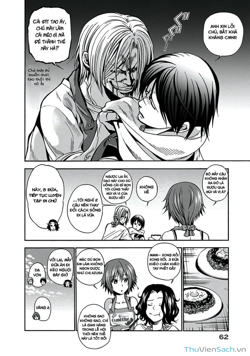 Truyện Tranh Cô Gái Thích Lặn - Grand Blue trang 3