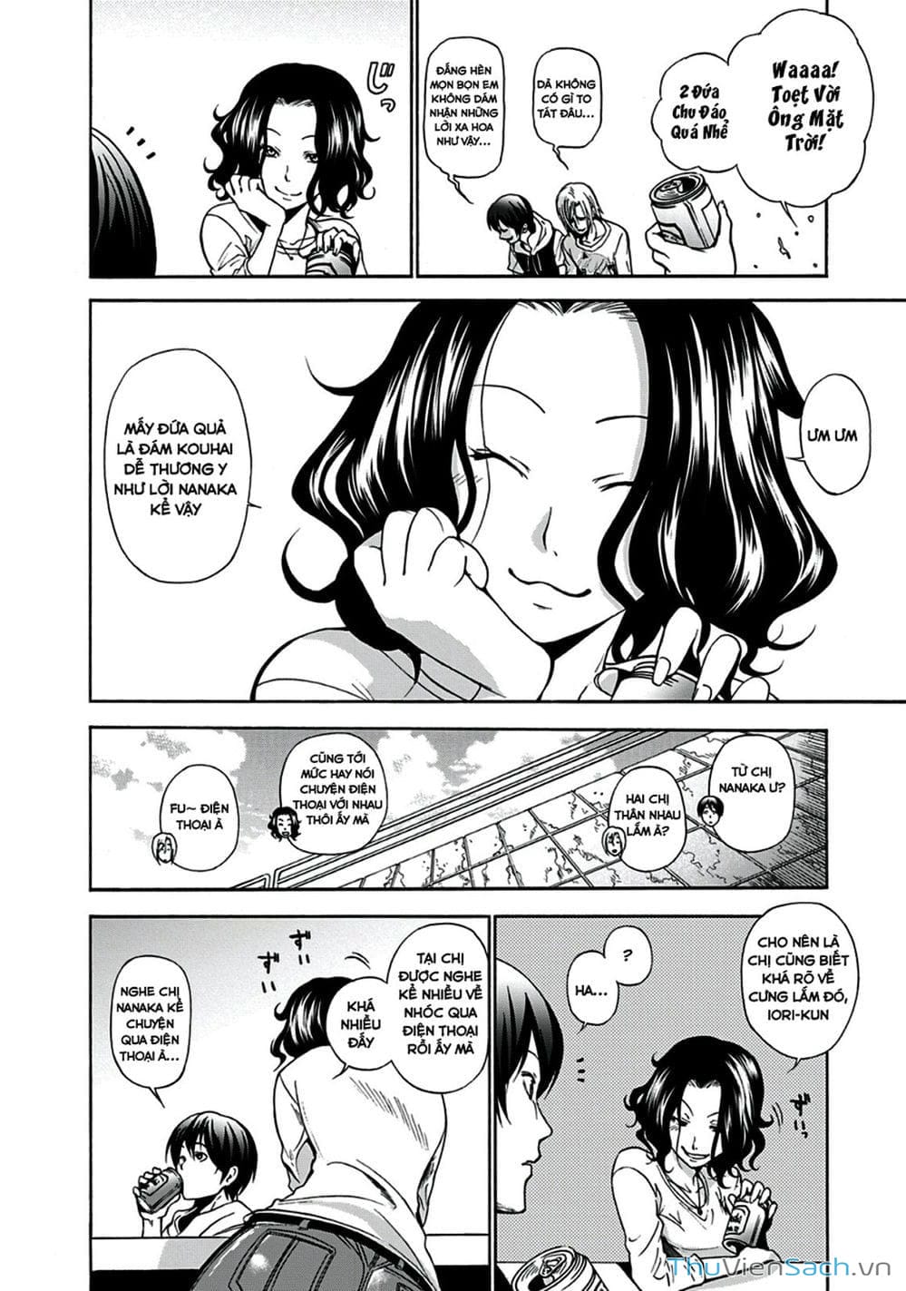 Truyện Tranh Cô Gái Thích Lặn - Grand Blue trang 3