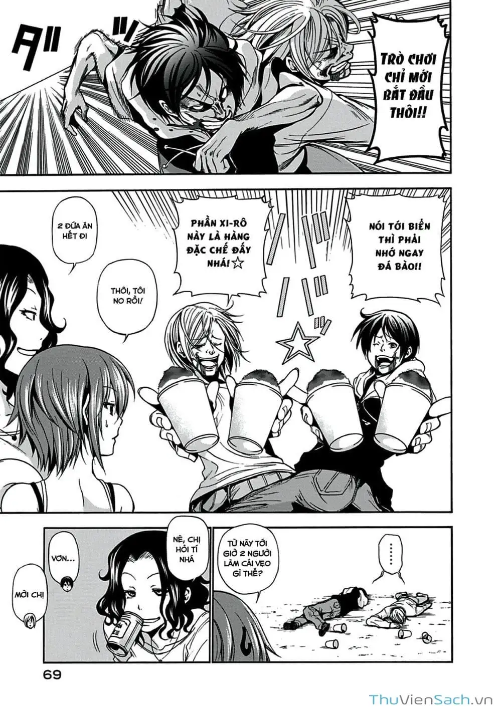 Truyện Tranh Cô Gái Thích Lặn - Grand Blue trang 3