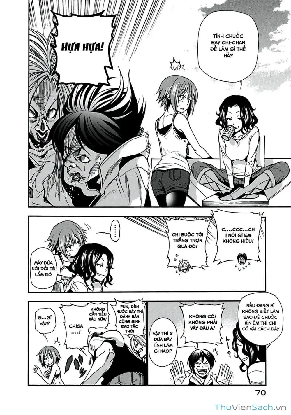 Truyện Tranh Cô Gái Thích Lặn - Grand Blue trang 3