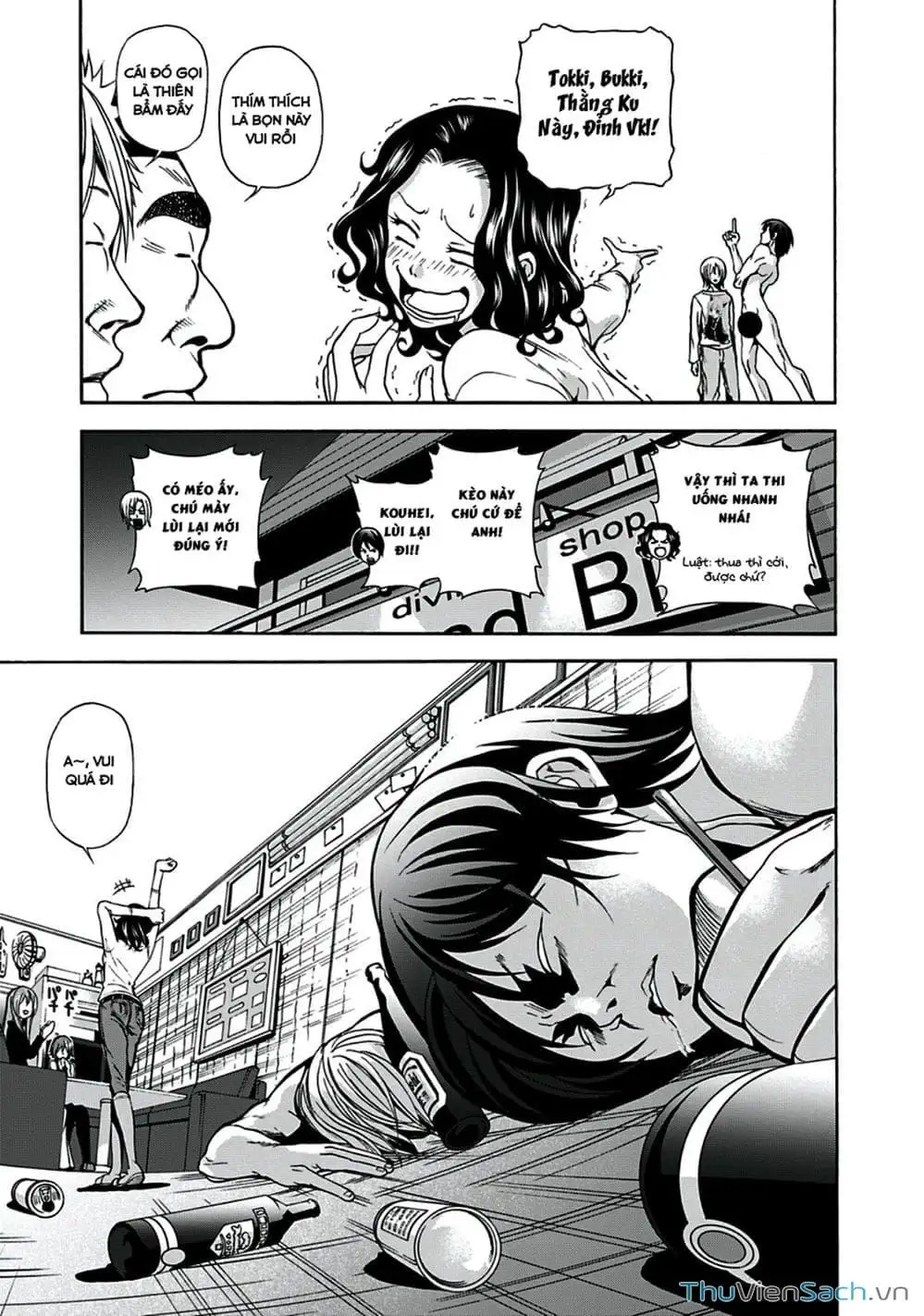 Truyện Tranh Cô Gái Thích Lặn - Grand Blue trang 3