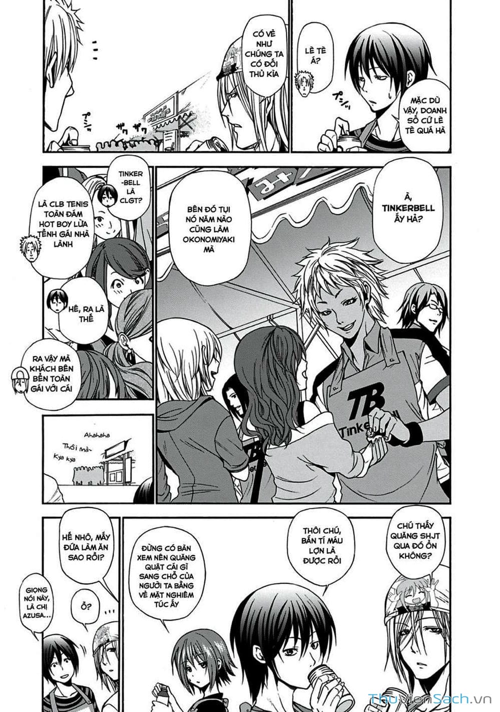 Truyện Tranh Cô Gái Thích Lặn - Grand Blue trang 3