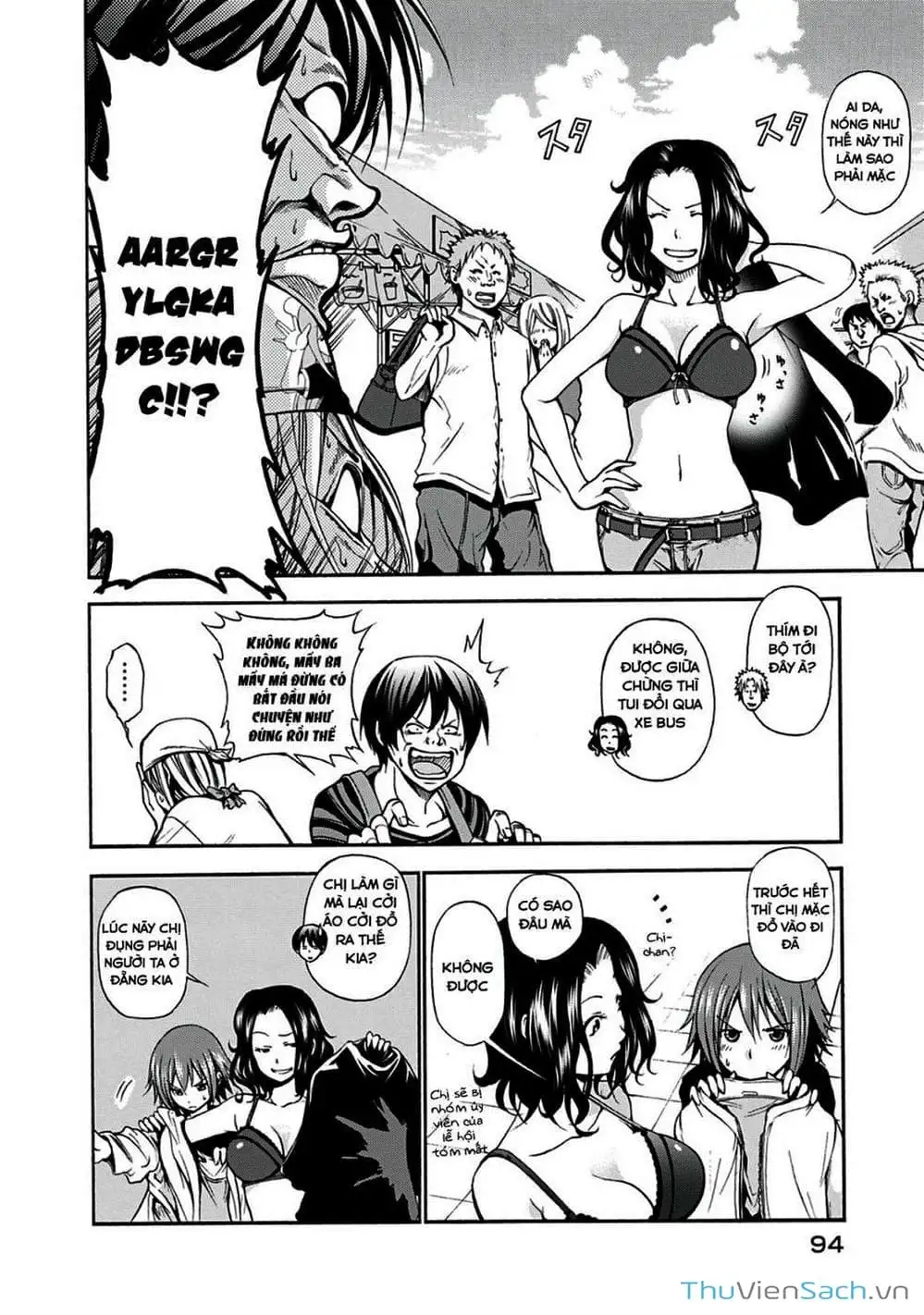 Truyện Tranh Cô Gái Thích Lặn - Grand Blue trang 3