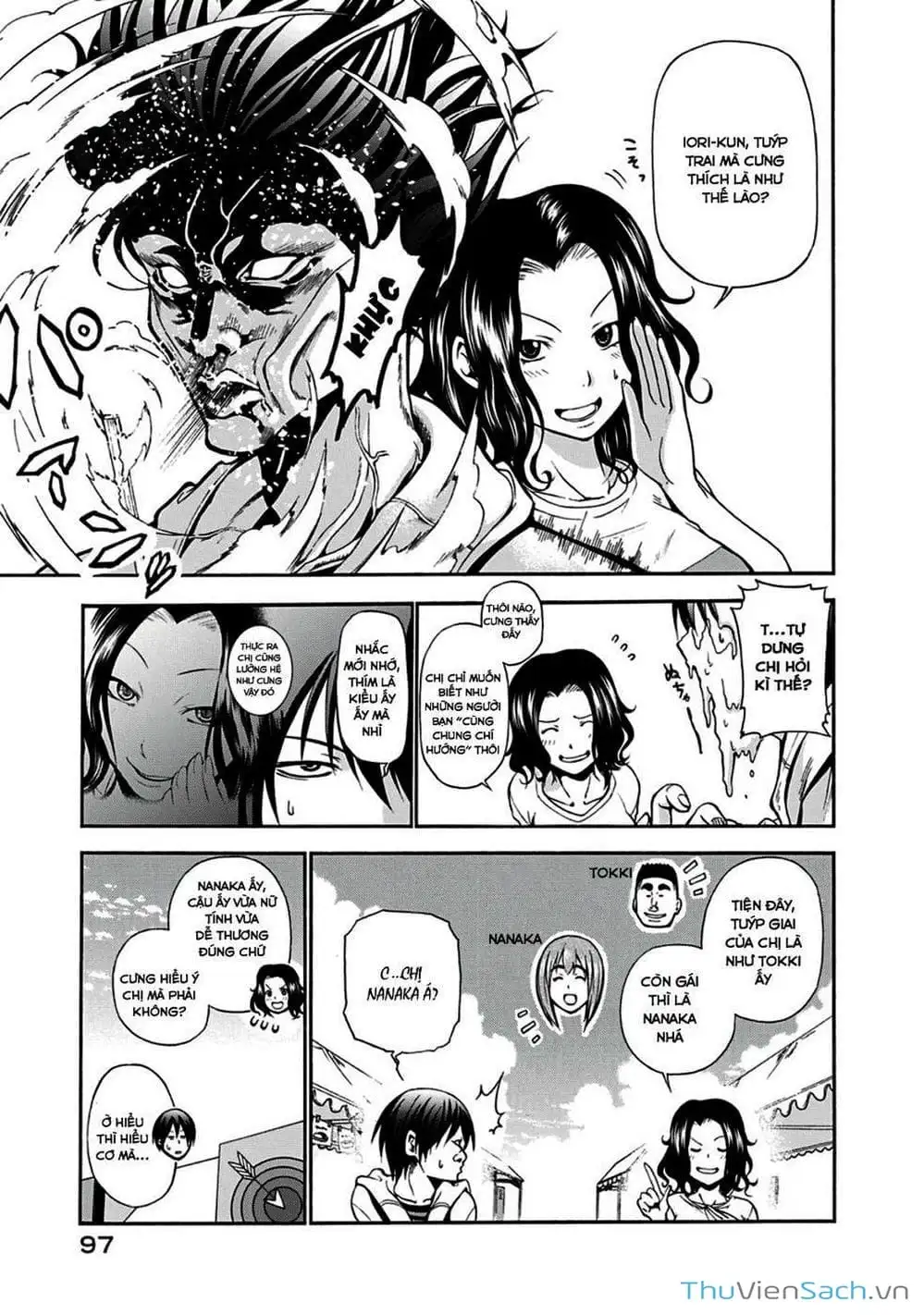 Truyện Tranh Cô Gái Thích Lặn - Grand Blue trang 3