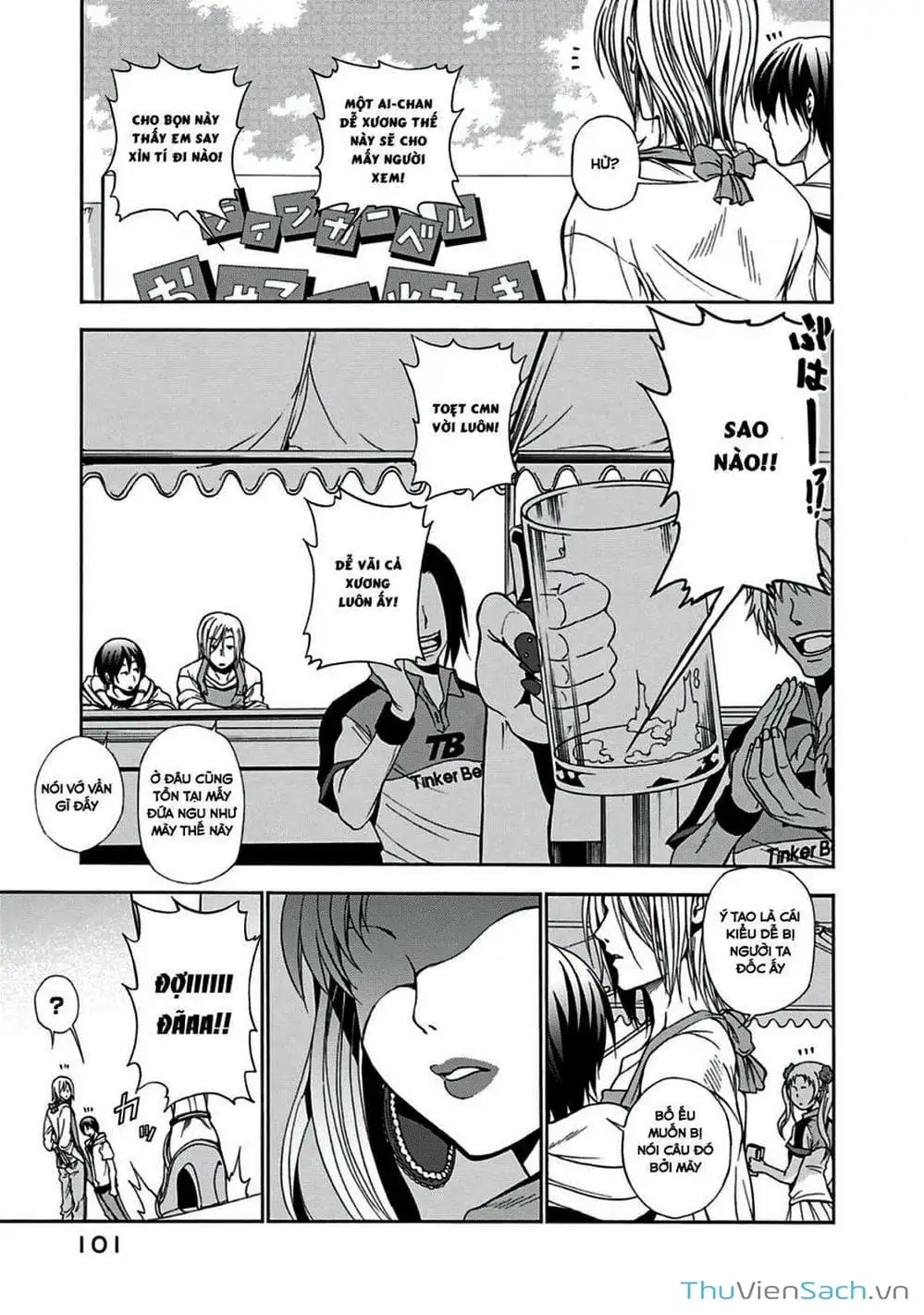 Truyện Tranh Cô Gái Thích Lặn - Grand Blue trang 3