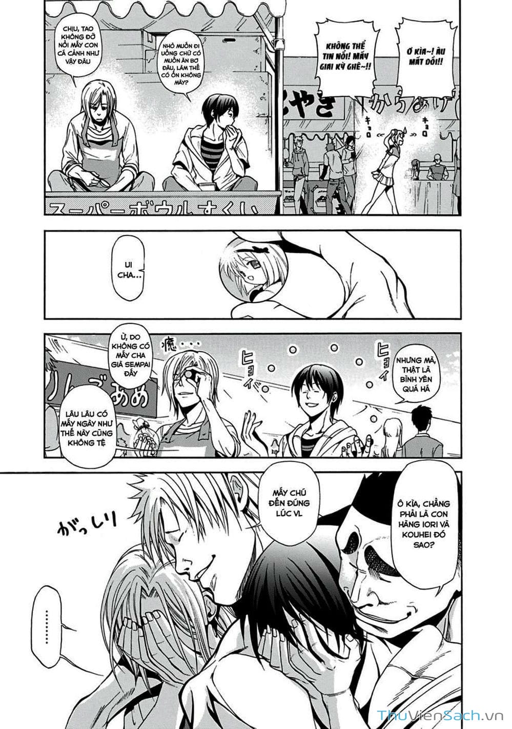 Truyện Tranh Cô Gái Thích Lặn - Grand Blue trang 3