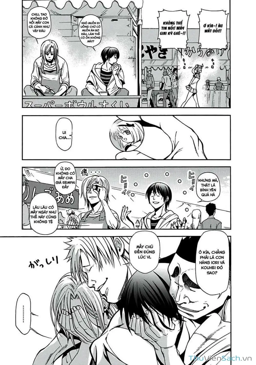 Truyện Tranh Cô Gái Thích Lặn - Grand Blue trang 3