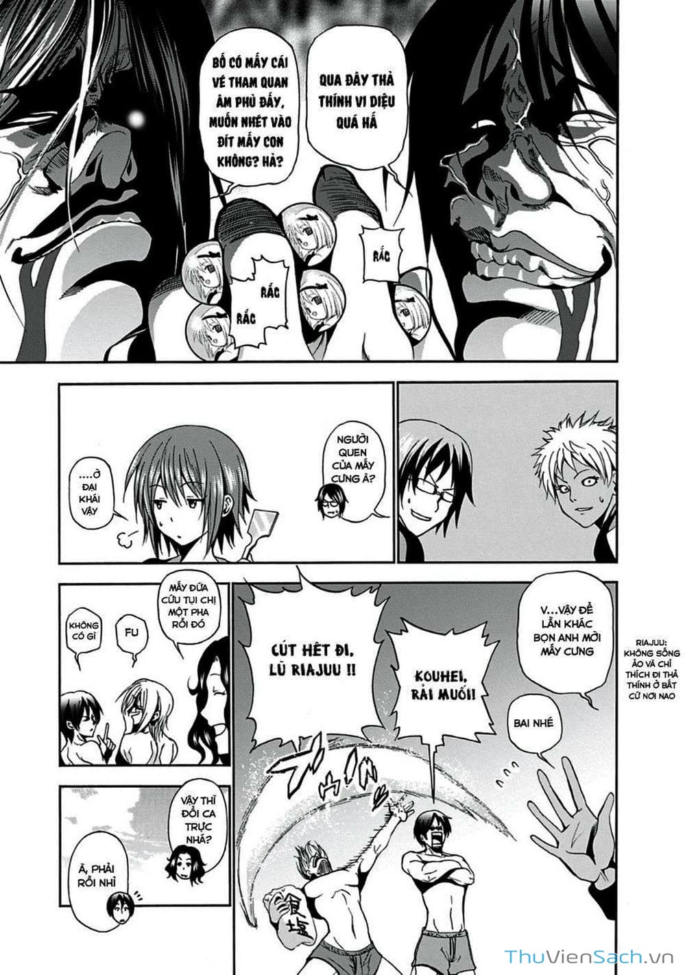 Truyện Tranh Cô Gái Thích Lặn - Grand Blue trang 3