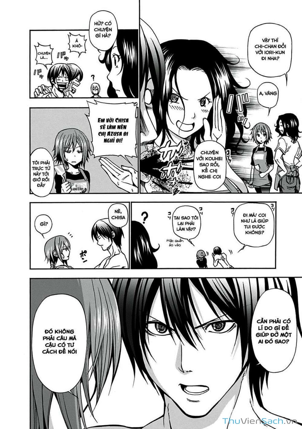 Truyện Tranh Cô Gái Thích Lặn - Grand Blue trang 3