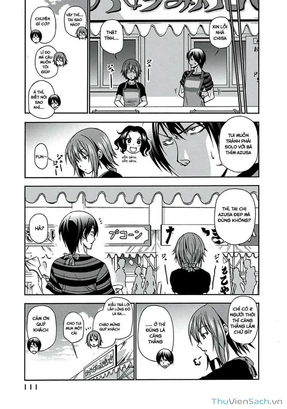 Truyện Tranh Cô Gái Thích Lặn - Grand Blue trang 3