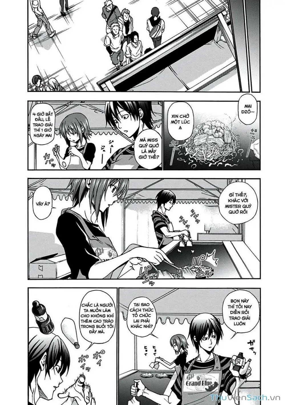 Truyện Tranh Cô Gái Thích Lặn - Grand Blue trang 3