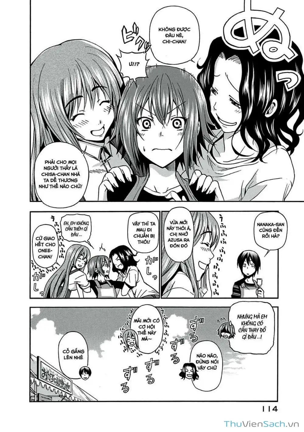 Truyện Tranh Cô Gái Thích Lặn - Grand Blue trang 3