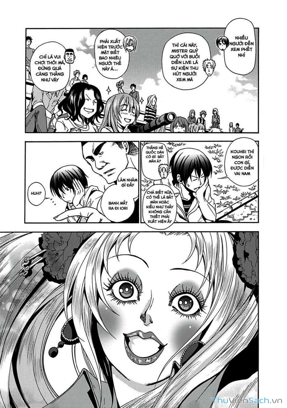 Truyện Tranh Cô Gái Thích Lặn - Grand Blue trang 3