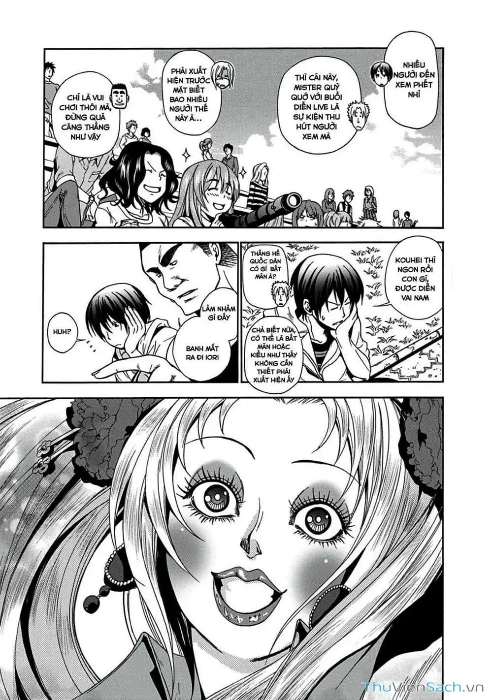 Truyện Tranh Cô Gái Thích Lặn - Grand Blue trang 3