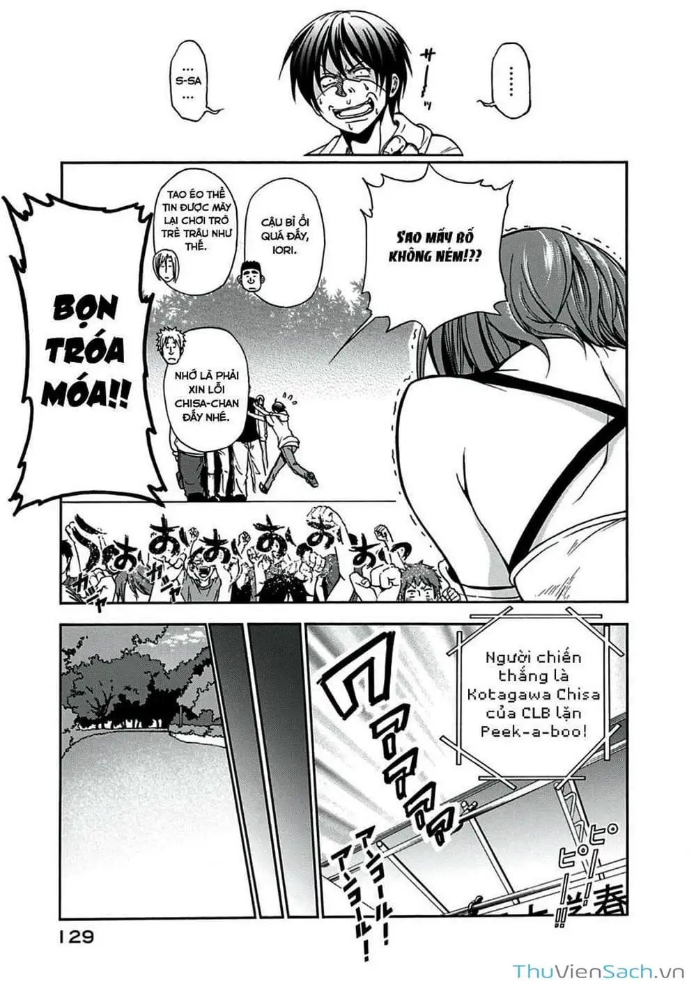 Truyện Tranh Cô Gái Thích Lặn - Grand Blue trang 3