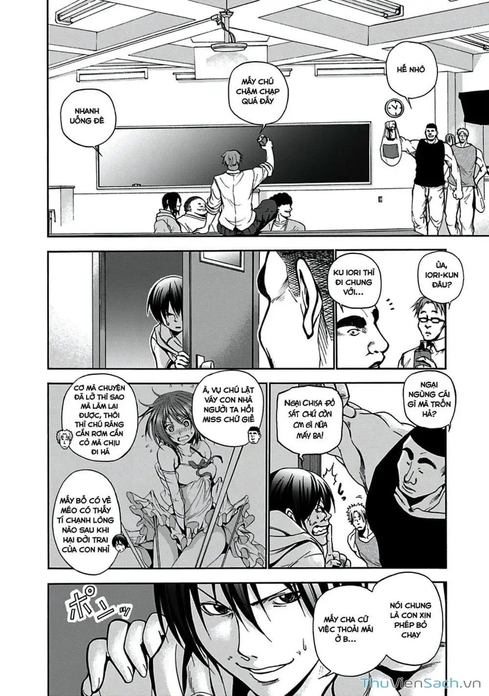 Truyện Tranh Cô Gái Thích Lặn - Grand Blue trang 3