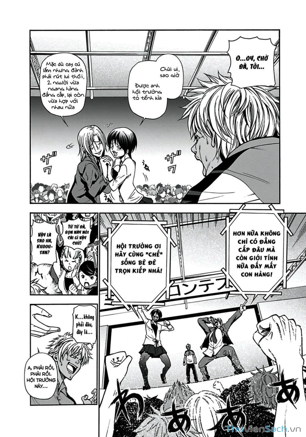 Truyện Tranh Cô Gái Thích Lặn - Grand Blue trang 3