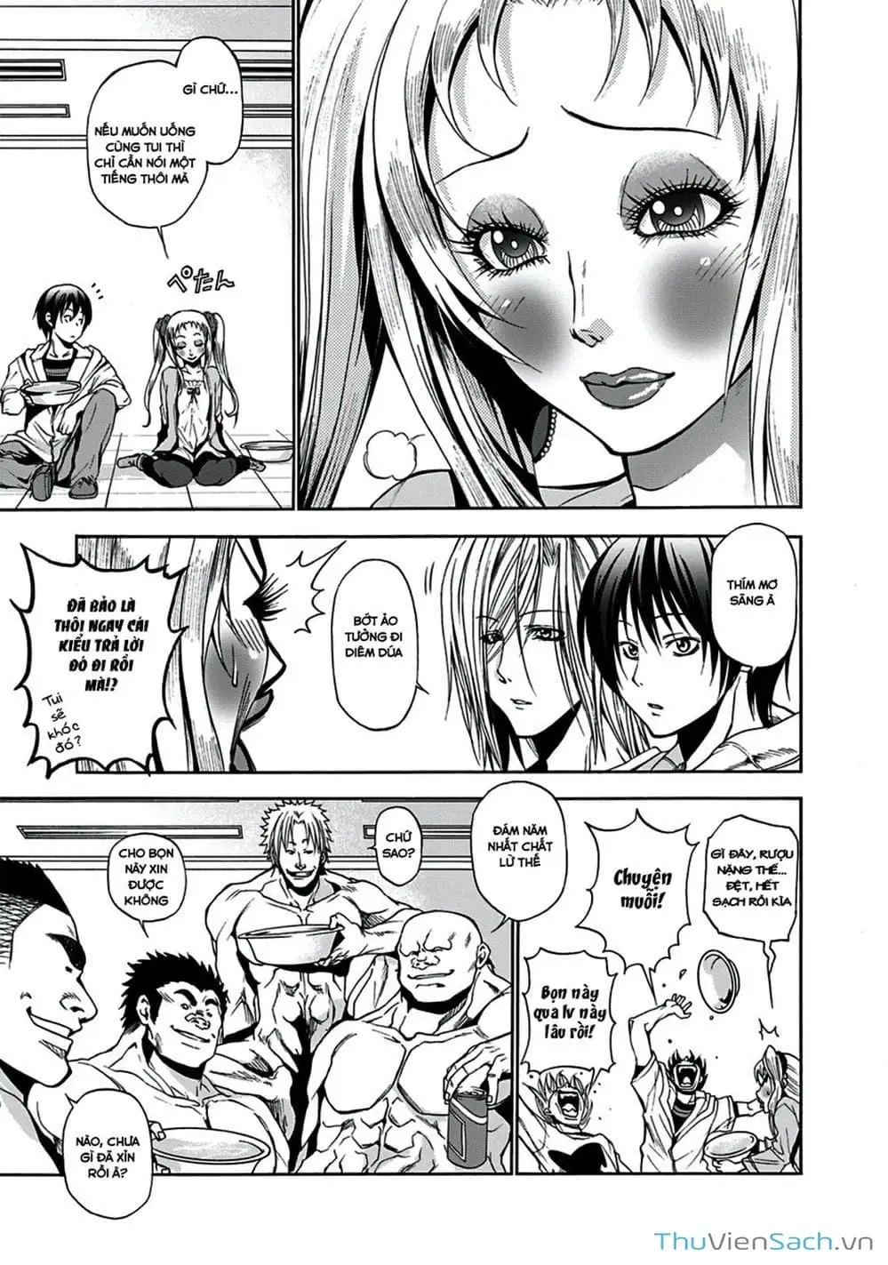 Truyện Tranh Cô Gái Thích Lặn - Grand Blue trang 3