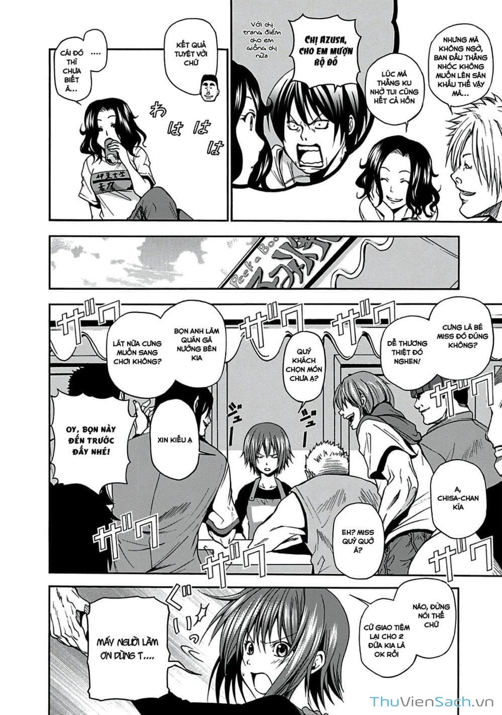 Truyện Tranh Cô Gái Thích Lặn - Grand Blue trang 3