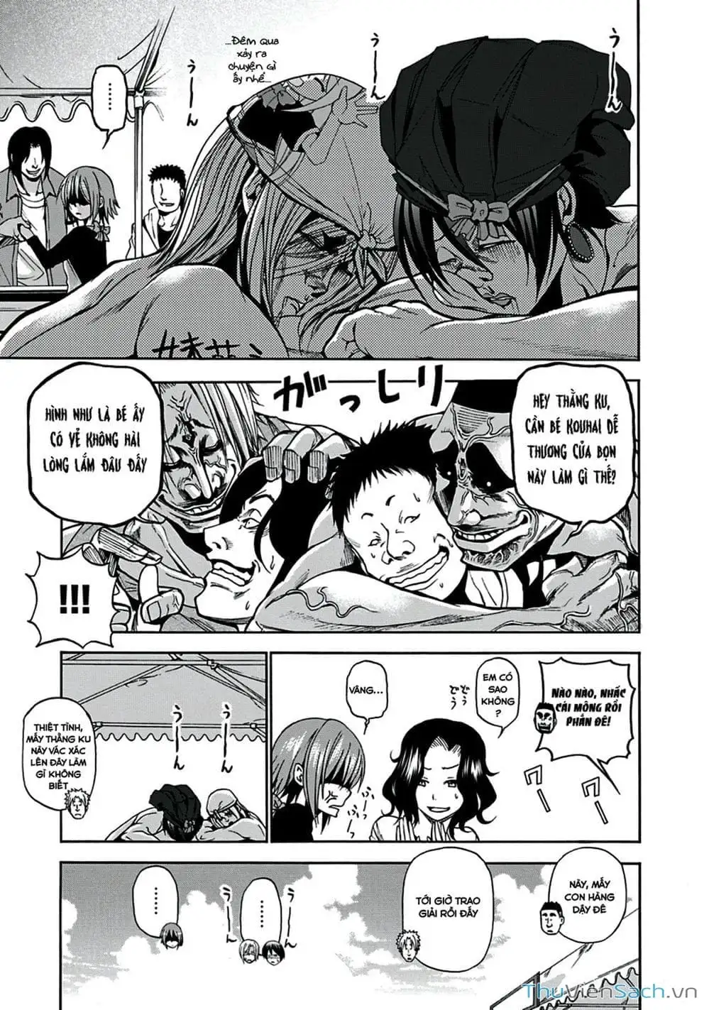 Truyện Tranh Cô Gái Thích Lặn - Grand Blue trang 3