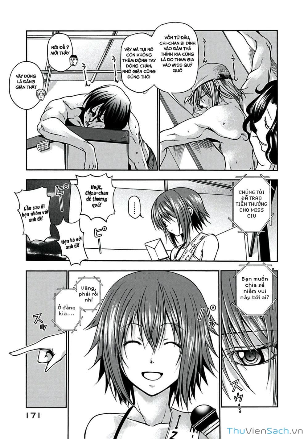 Truyện Tranh Cô Gái Thích Lặn - Grand Blue trang 3