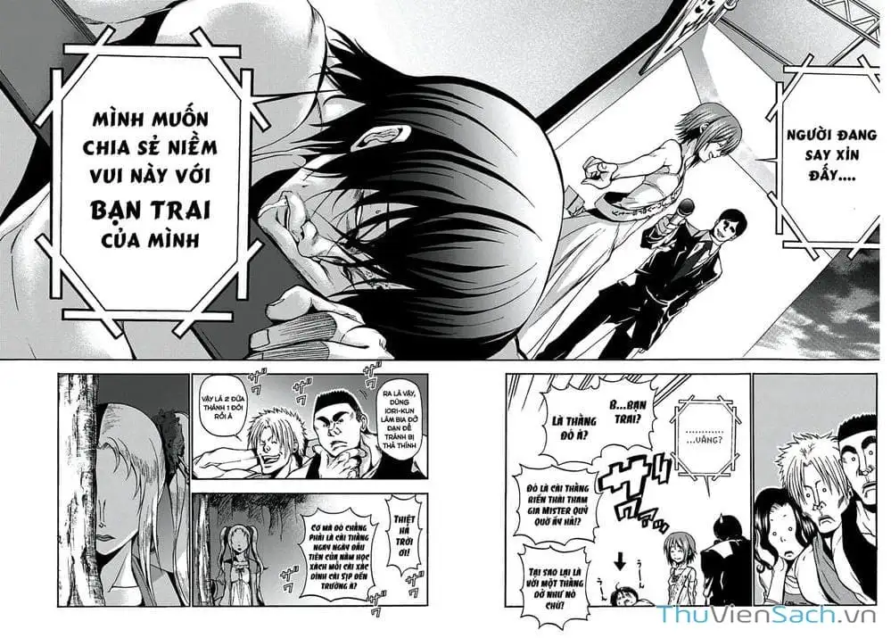 Truyện Tranh Cô Gái Thích Lặn - Grand Blue trang 3